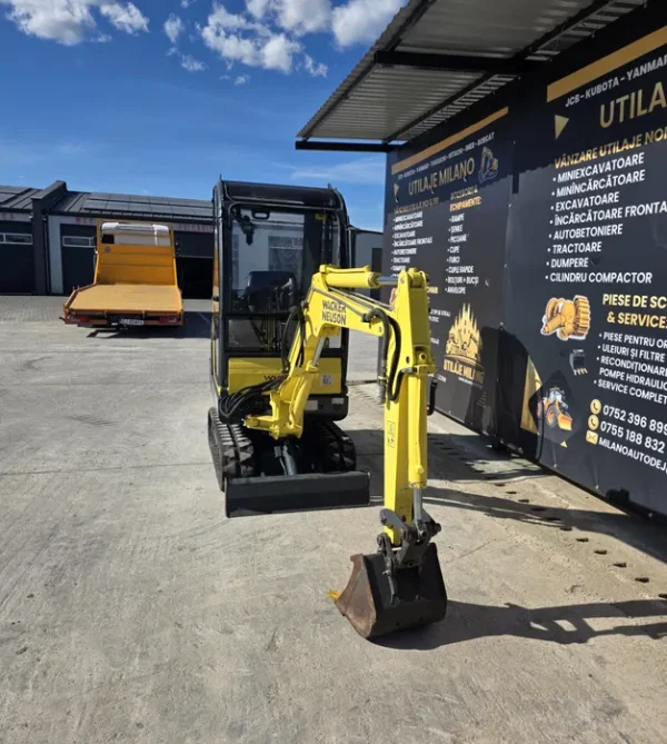 Miniexcavator Wacker Neuson 1402 an 2001 – 2000 kg