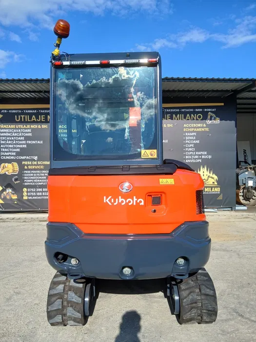 Miniexcavator Kubota KX27 an 2020 – 2700 kg, 4 cilindri