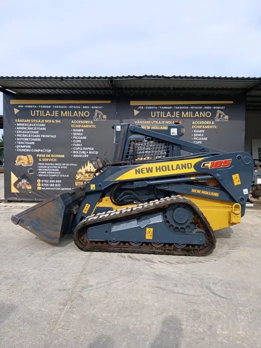 Încărcător pe șenile New Holland – 5100 kg, pregătit de lucru