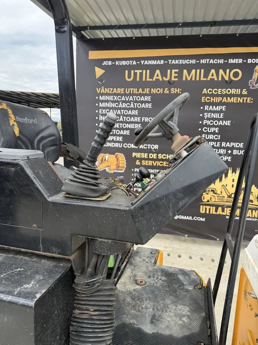 Cilindru compactor Benford – 4,5 tone, pregătit de lucru