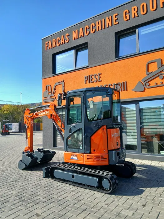image (2) Miniexcavator Hitachi ZX26U – 2019 – 2770 kg – 3 cupe + cuplă rapidă