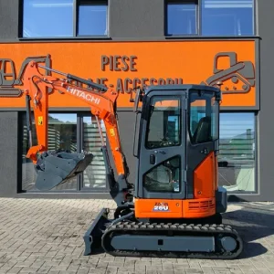 Miniexcavator Hitachi ZX26U – 2019 – 2770 kg – 3 cupe + cuplă rapidă