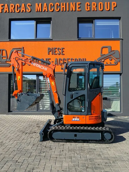 image Miniexcavator Hitachi ZX26U – 2019 – 2770 kg – 3 cupe + cuplă rapidă